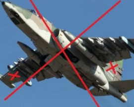Мінус Су-25: українські воїни знищили ворожий штурмовик Мінус Су-25: українські воїни знищили ворожий штурмовик