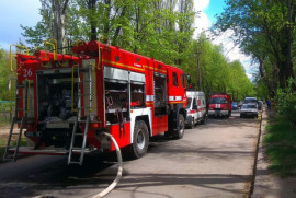 На Днепропетровщине пожарные спасли пожилую женщину из огня