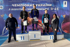 Двоє борців із Кам’янського стали призерами чемпіонату України з греко-римської боротьби Двоє борців із Кам’янського стали призерами чемпіонату України з греко-римської боротьби