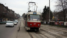 Во вторник в Каменском будет приостановлено движение трамвая №3