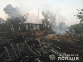 Под Киевом мужчина сжигал сухую траву: сгорели три дома и пять автомобилей