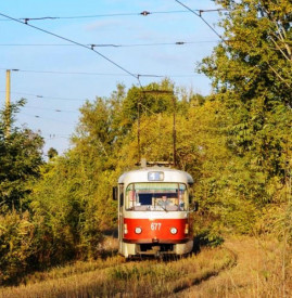 В Каменском трамвай № 4 временно изменит маршрут движения