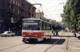 В Каменском трамвай №2 до конца недели изменит маршрут