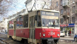 В Каменском трамвай №2 до конца недели сократит маршрут