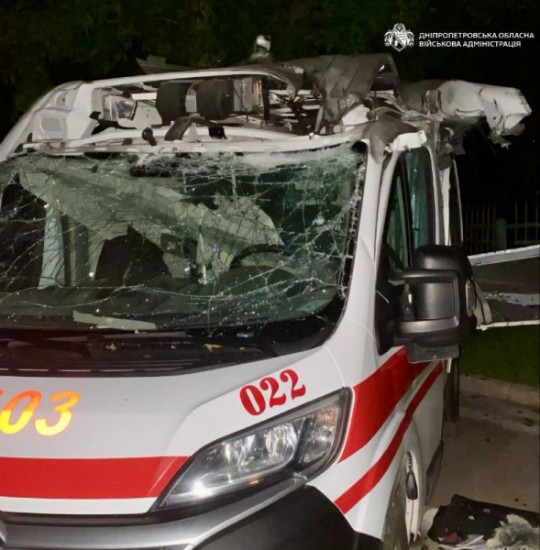 Протягом ночі російські окупанти майже 20 разів атакували два райони Дніпропетровщини безпілотниками