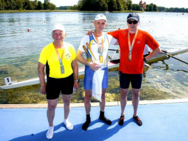 Веслувальник із Кам’янського двічі виборов «золото» на міжнародній регаті в Литві