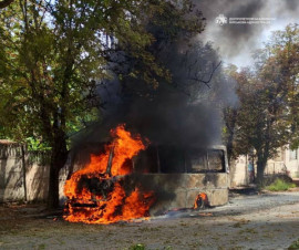 Російський удар по Нікополю: загинув водій рейсового автобуса, ще одна людина поранена